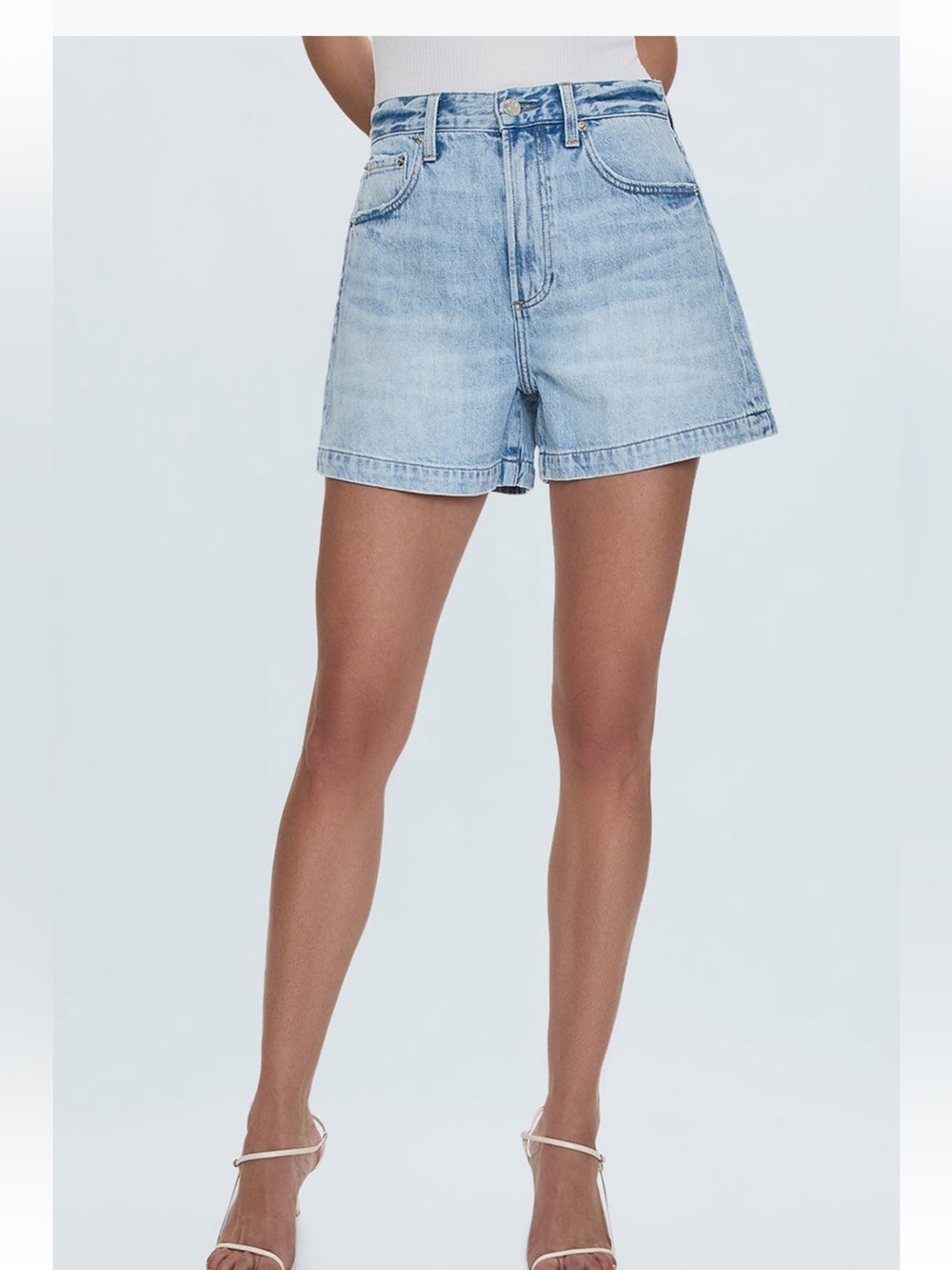 Pistola Denim Shorts Saige Sz 32 Berkeley